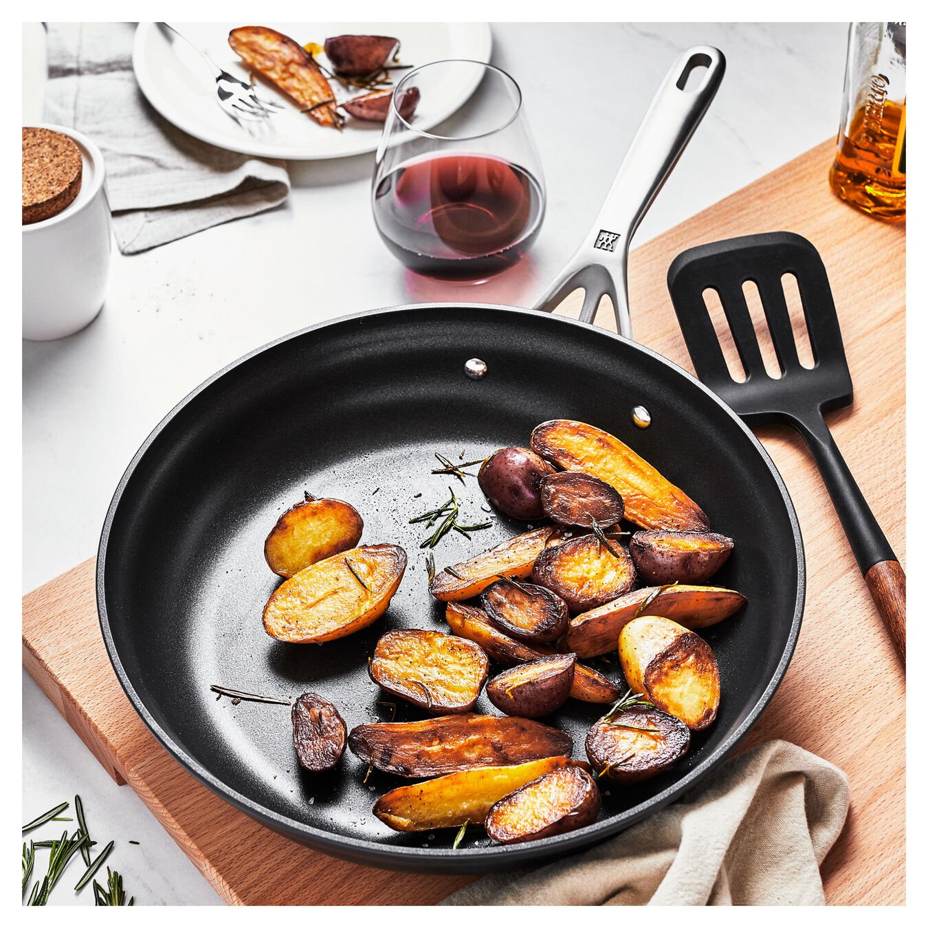 Zwilling Motion Anodized Nonstick Fry Pan Set, Set of 3