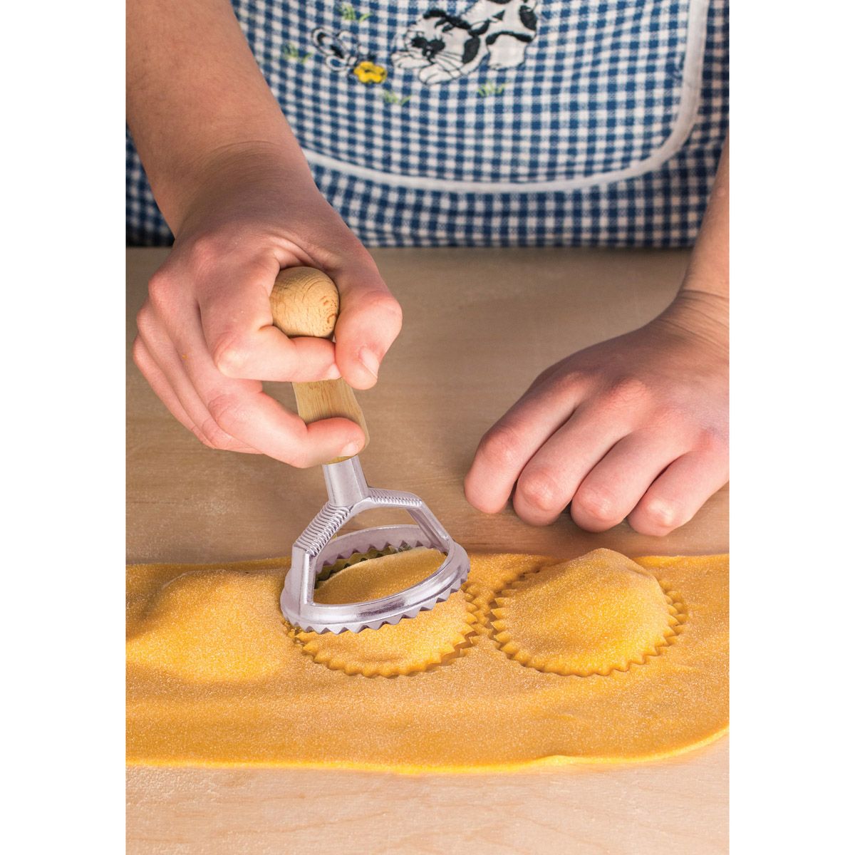 Fantes Ravioli Stamp, 2” Round
