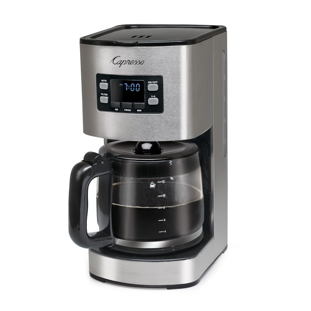 Capresso Sg300 12-Cup Coffee Maker & Glass Carafe