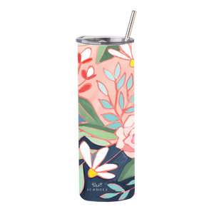 Watercolor Floral Tumbler