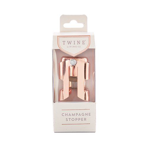 True Champagne Stopper by Twine