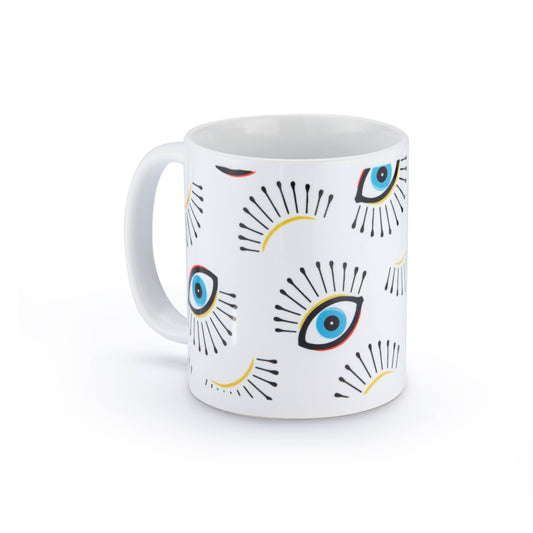 Fancy Peasant “eye'm watching you" Mug