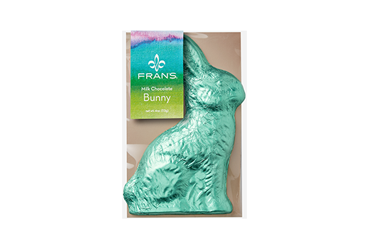 Fran's Chocolate Milk Chocolate Bunny