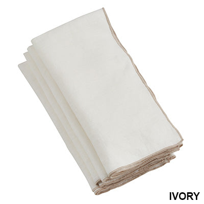 Stonewashed Stitch Boarder Napkin