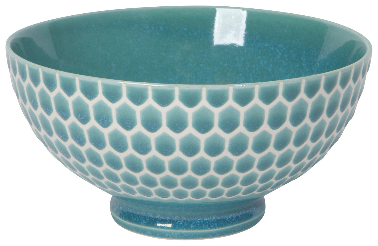 Honeycomb Bowl - Teal