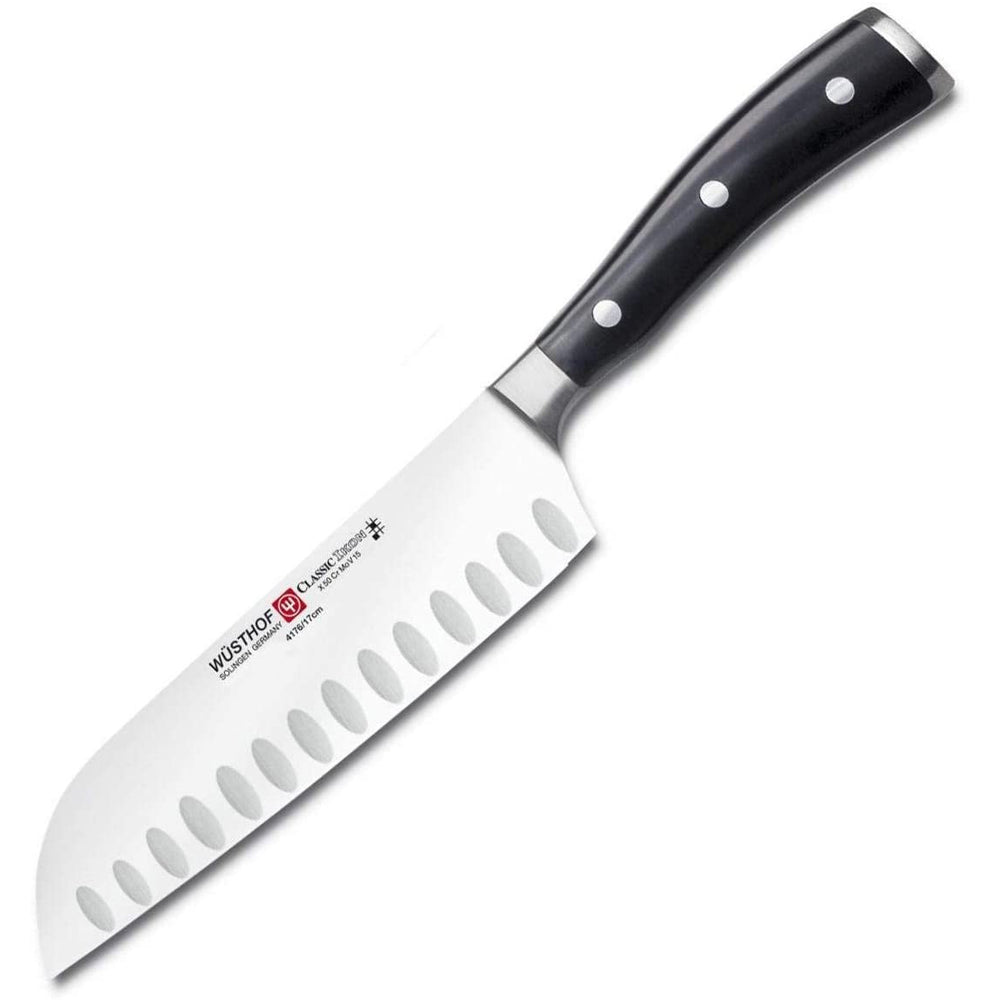 
            
                Load image into Gallery viewer, Wüsthof Classic Ikon Santoku Knife Hollow Edge - 5&amp;quot;
            
        