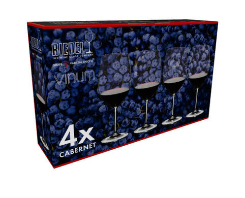 Riedel Vinum Cabernet Sauvignon/Merlot Set - 4 PC