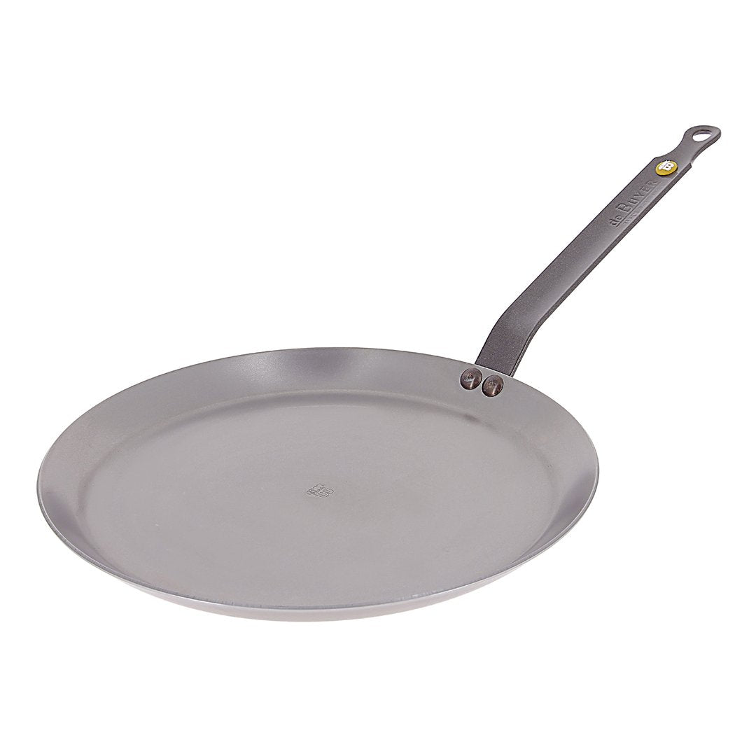 de Buyer Mineral B Carbon Steel Crepe & Tortilla Pan, 10.25