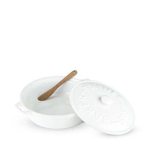 True Ceramic Brie Baker and Spreader by Twine