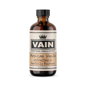 Vain Mexican Vanilla Extract in Kentucky Bourbon - 4 oz