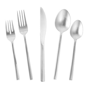 
            
                Load image into Gallery viewer, Fortessa Arezzo Mirror Polished Flatware Set - 20 PC
            
        