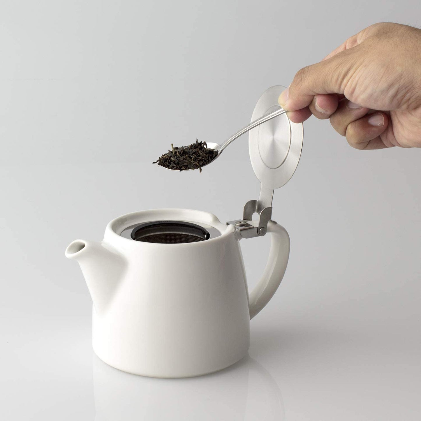Stump Teapot with Basket Infuser - 18 oz