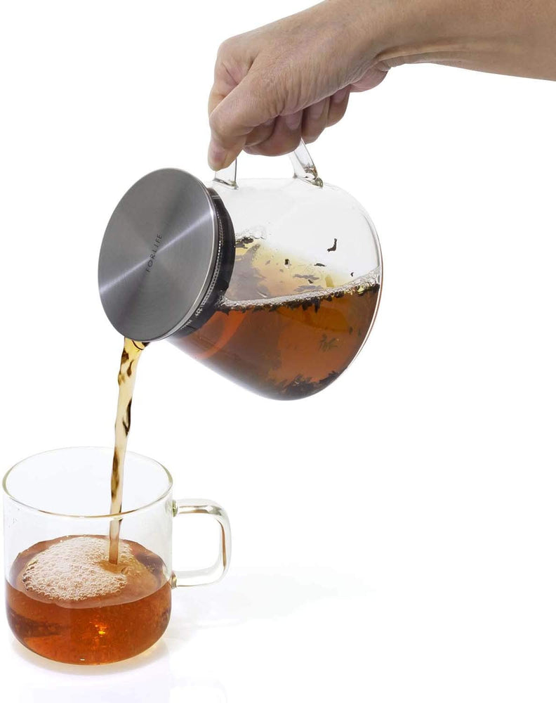 Fuji Glass Tea Pot with Filter Lid