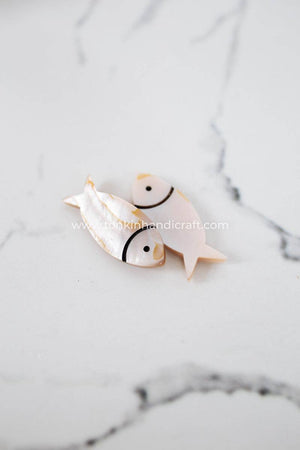 
            
                Load image into Gallery viewer, Seashell Pink Fish Pillow Chopstick Rest
            
        