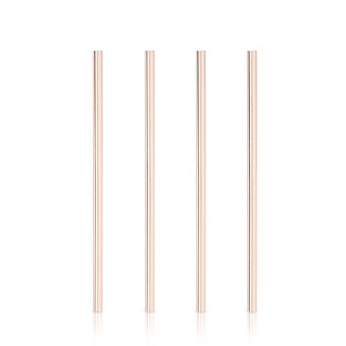 Viski Wide Copper Straws