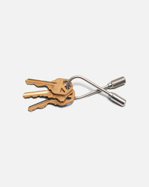 Craighill - Closed Helix Keyring: Stainless Steel