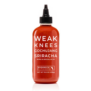 Bushwick Kitchen Weak Knees Gochujang Sriracha, 10.5 oz