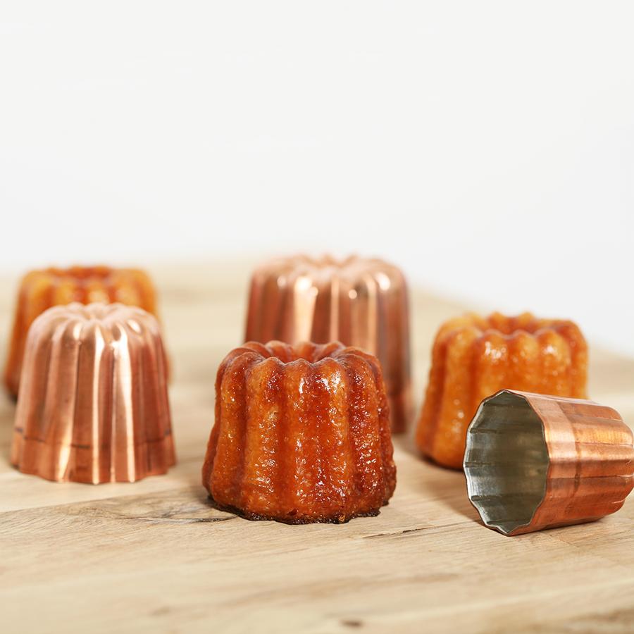de Buyer Tinned Copper Caneles Mold