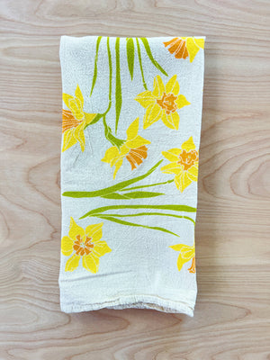 Daffodils Tea Towel