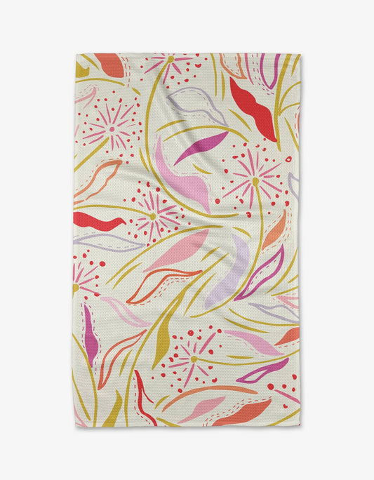 Geometry - Grand Bloom Tea Towel