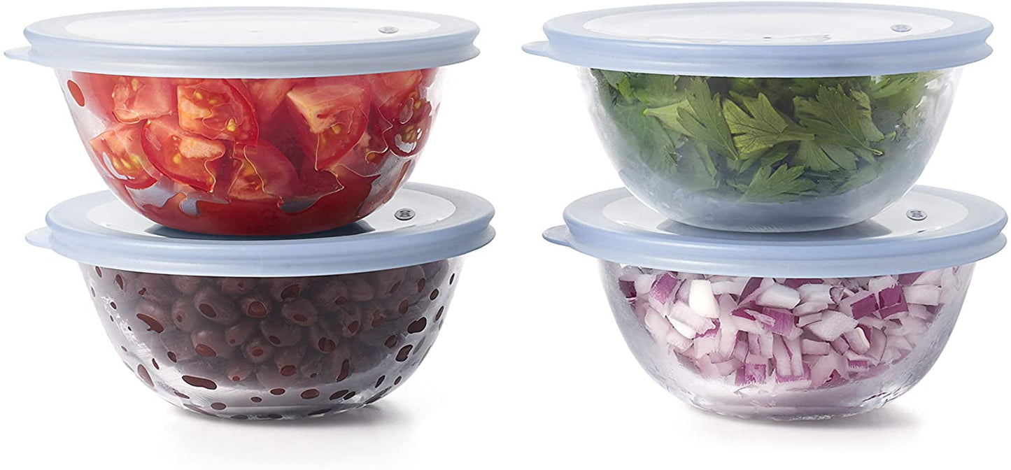 OXO Glass Prep Bowl Set with Lid