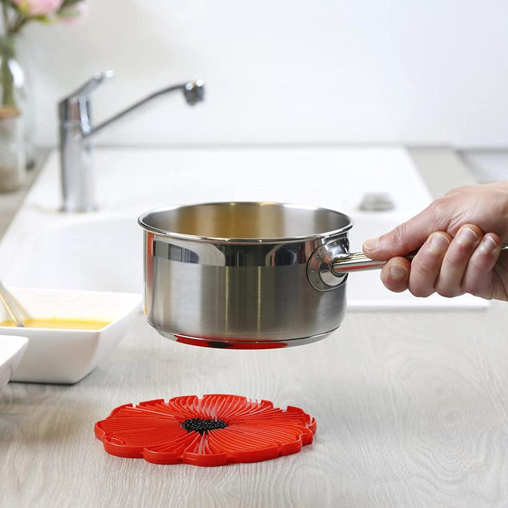 Charles Viancin Poppy Pot Holder & Trivet