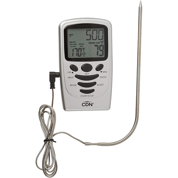 CDN Dual Sensing Probe Thermometer and Timer