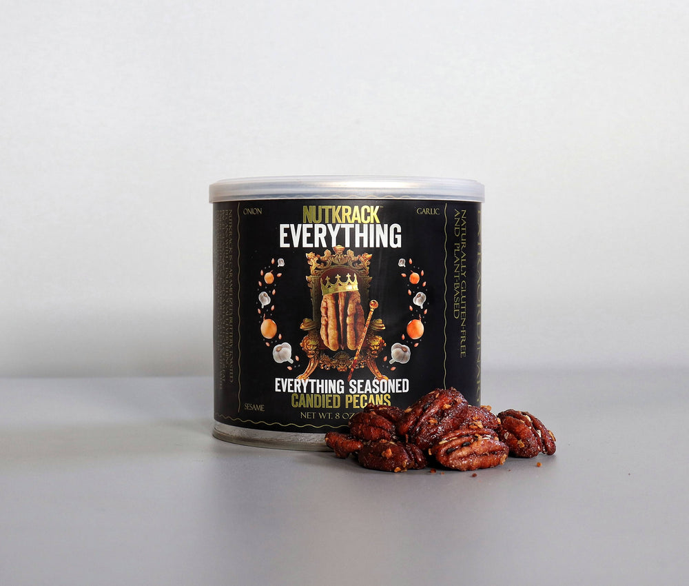 Fortune Favors Everything Seasoned Candied Pecans - 8 oz