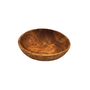 Olive Wood Round Dipping Bowl - 4.75”