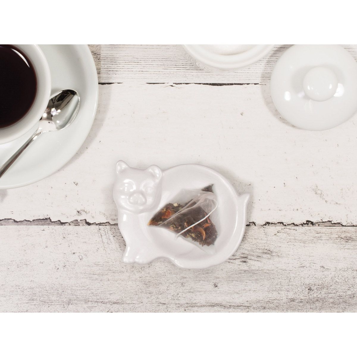 Cat Tea Bag Caddy