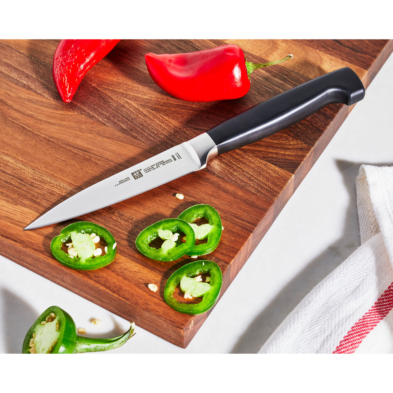 Zwilling Four Star Paring Knife, 4"