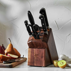 Zwilling Walnut Block Set - 7 PC