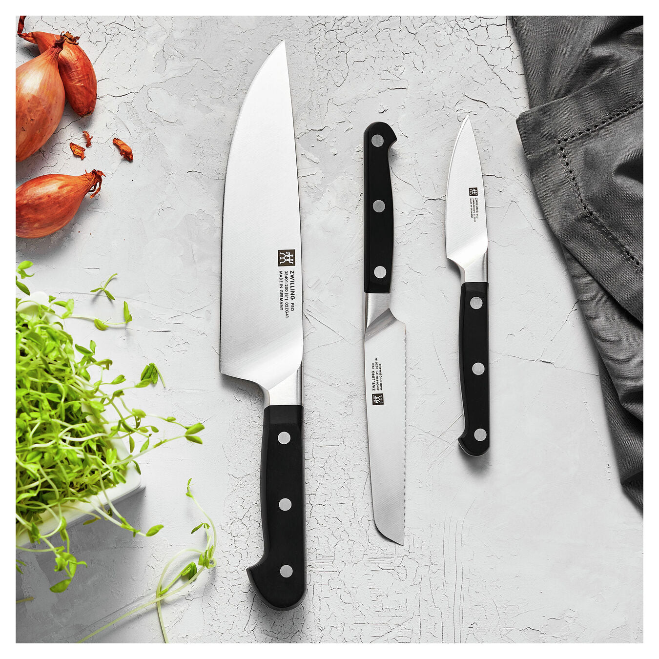 Zwilling Pro 3-Piece Knife Set