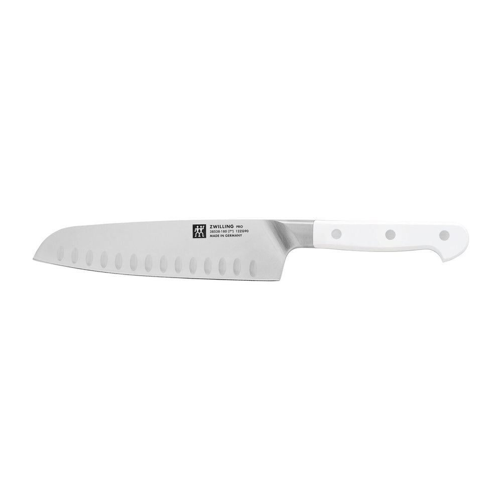 
            
                Load image into Gallery viewer, Zwilling Pro Le Blanc Santoku Hollow Edge - 7&amp;quot;
            
        