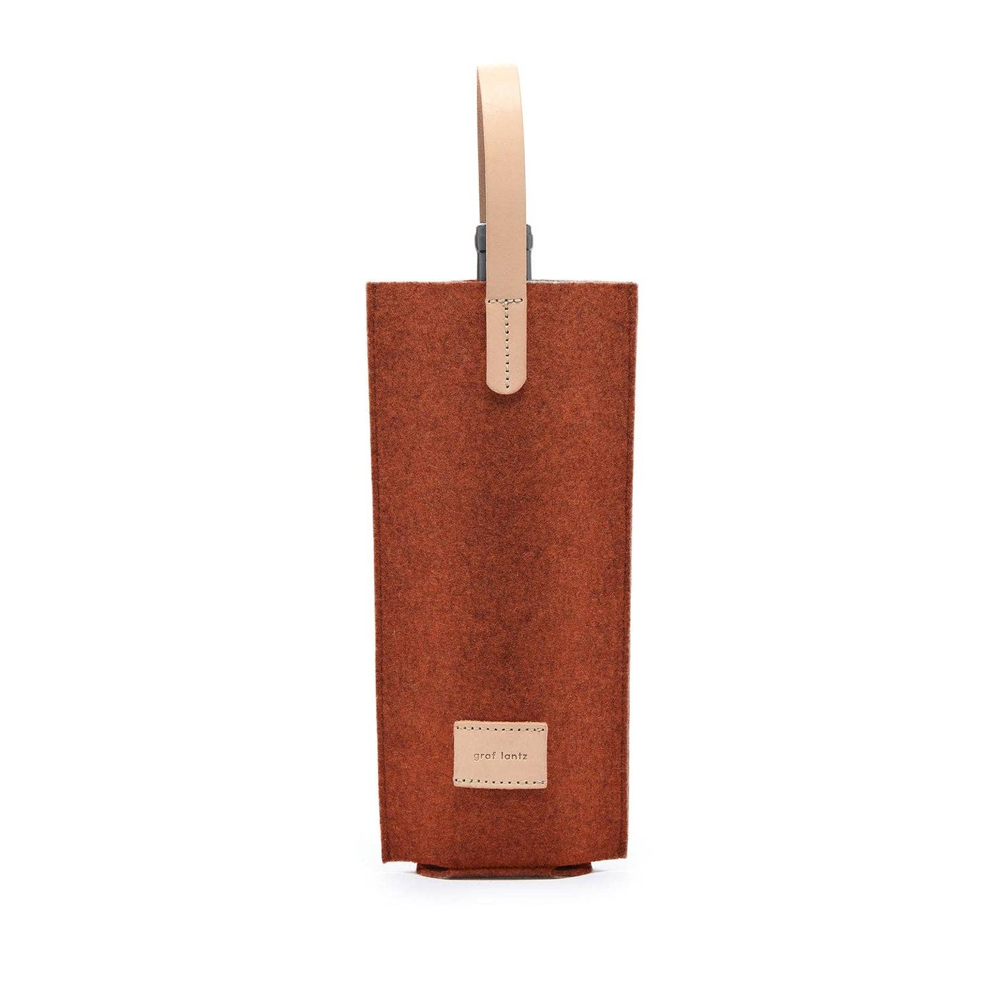 Graf Lantz - Cozy Carrier Merino Wool Felt Solo: Mahogany/Natrual