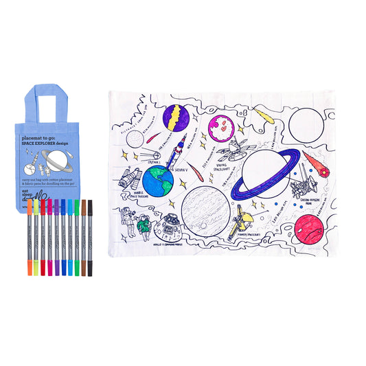eatsleepdoodle - Space Explorer Placemat to Go