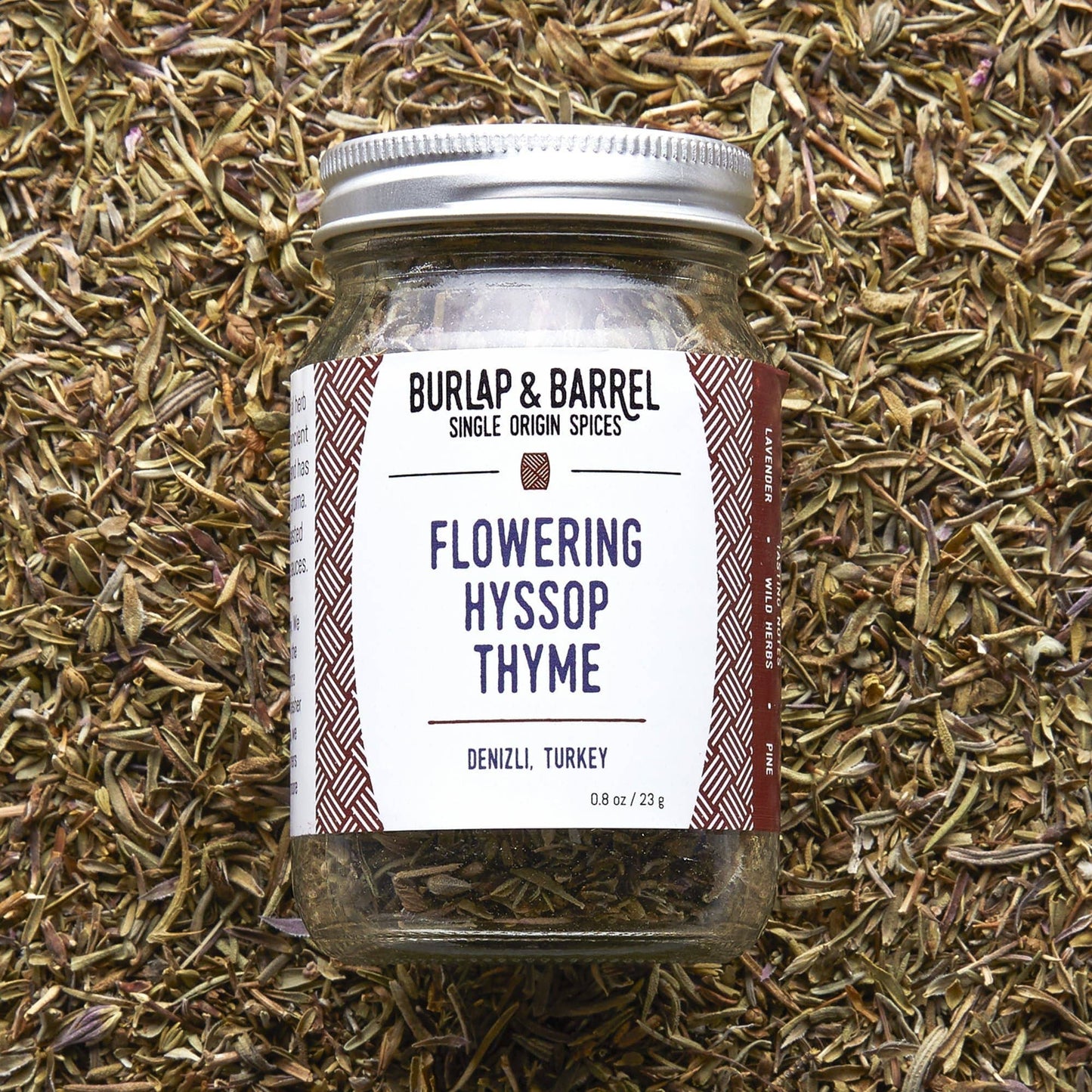 Burlap & Barrel Flowering Hyssop Thyme, 0.8 oz