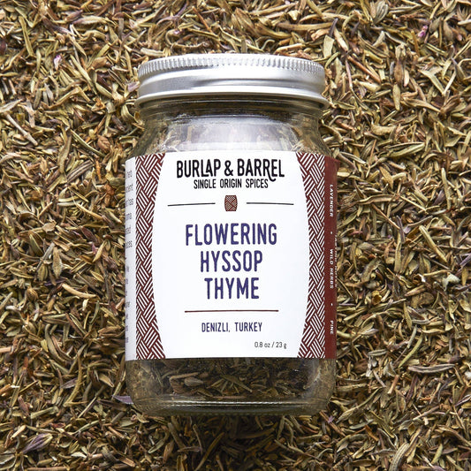 Burlap & Barrel Flowering Hyssop Thyme, 0.8 oz