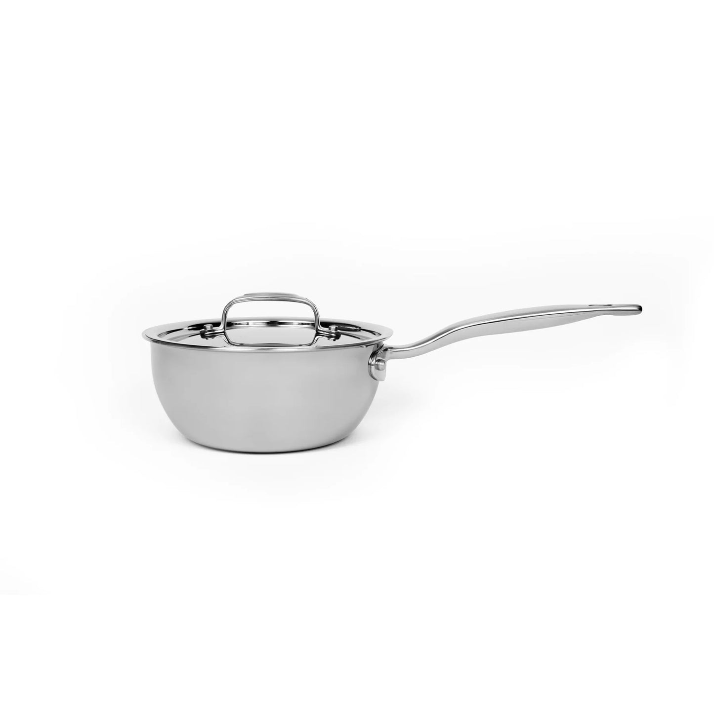 Heritage Steel Saucier with Lid, 2 Qt