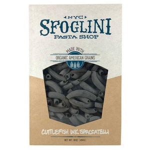 Sfoglini - Cuttlefish Ink Spaccatelli Pasta