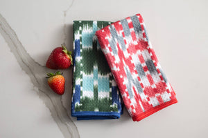 Once Again Home Co. - Assorted Mighty Mini Towel (Set of 3) - IKAT Case of 12