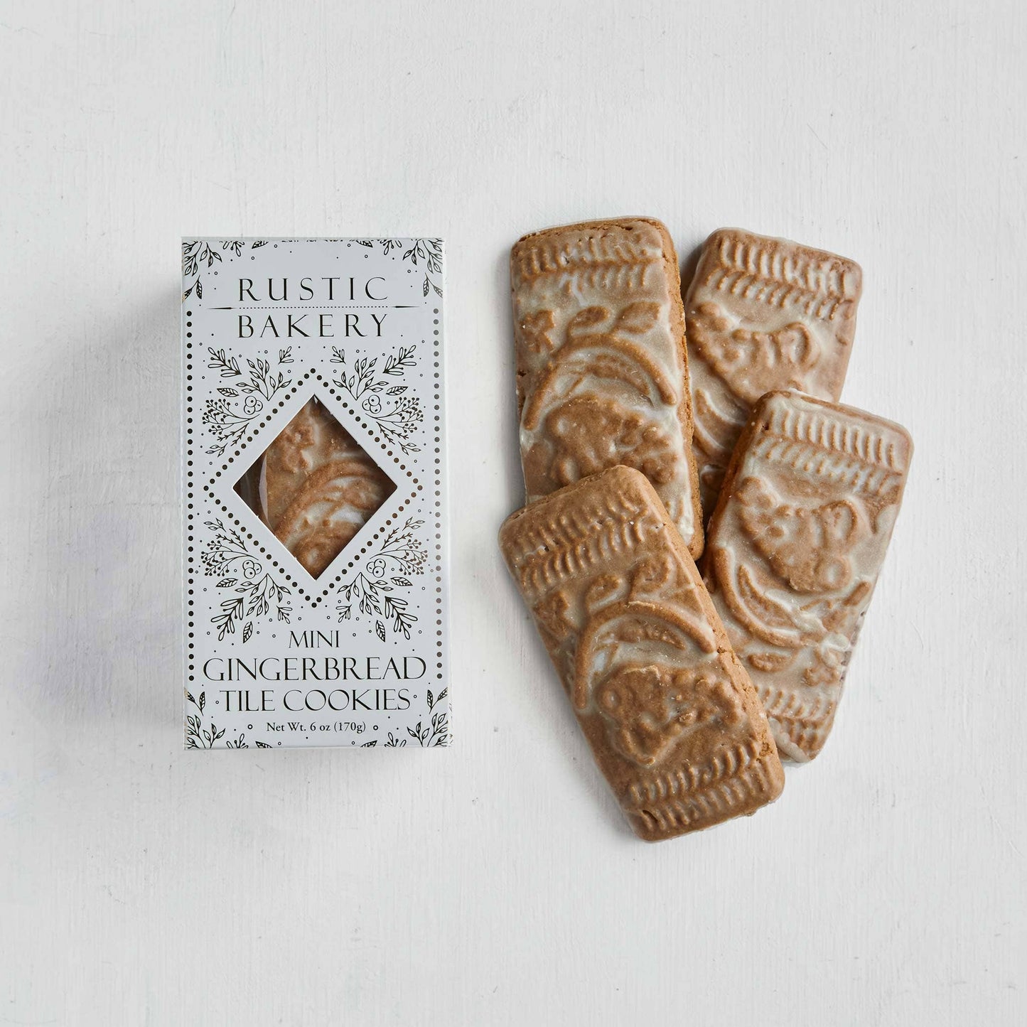 Rustic Bakery Mini Gingerbread Tiles