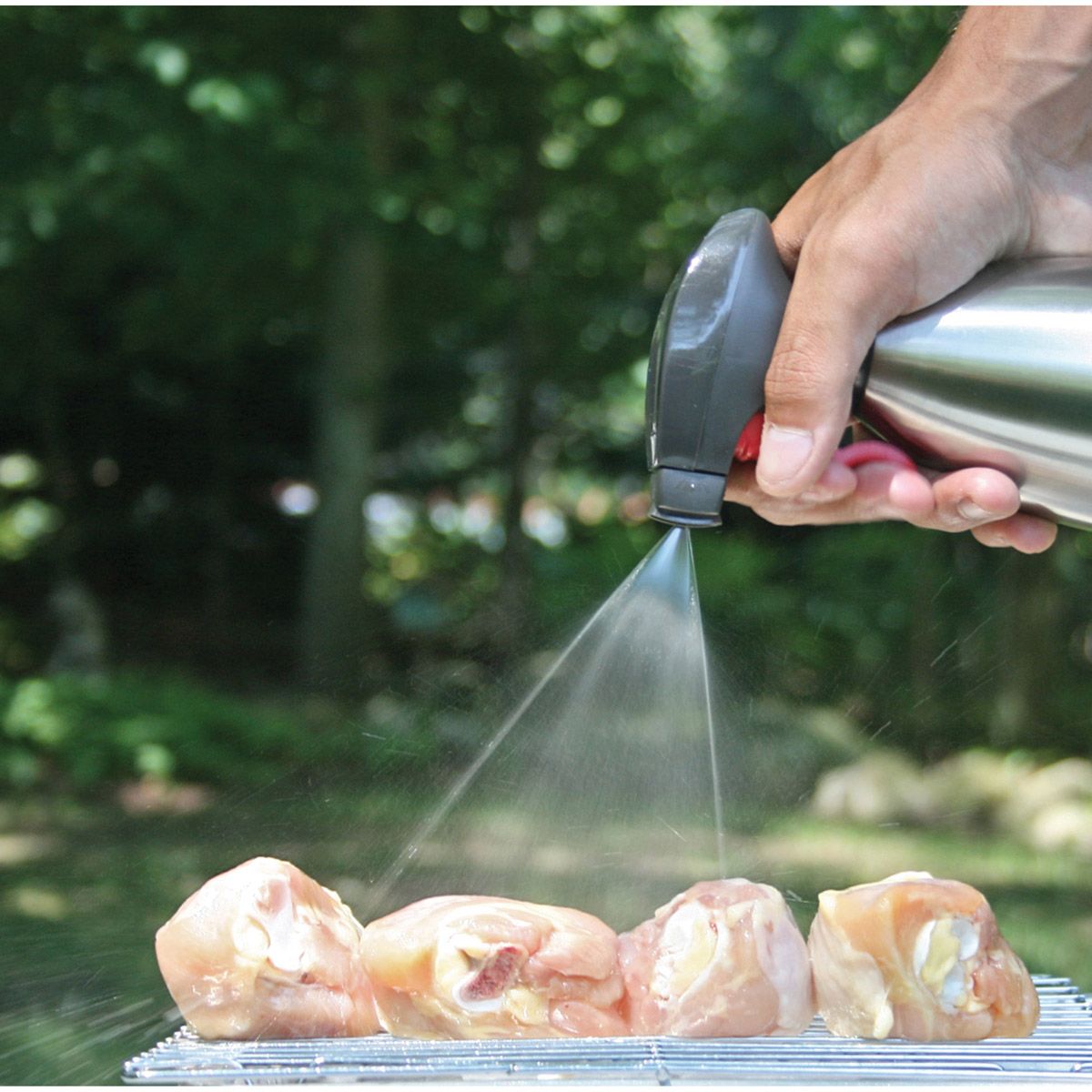 Evo Oil Sprayer, Stainless Steel, 16oz