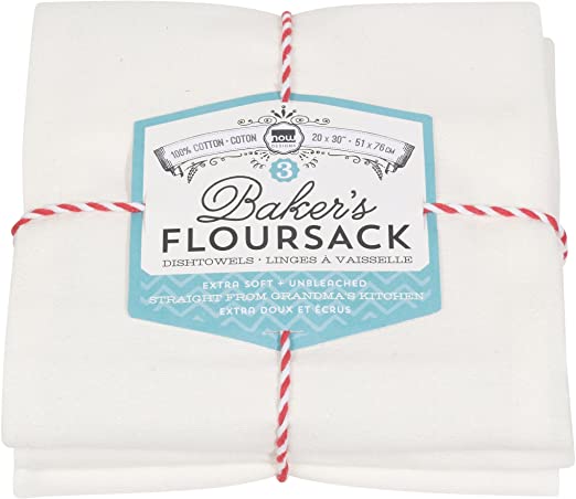 
            
                Load image into Gallery viewer, Baker&amp;#39;s Floursack White - 3 PC
            
        