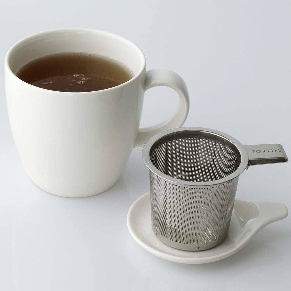 Hook Handle Tea Infuser & Dish Set