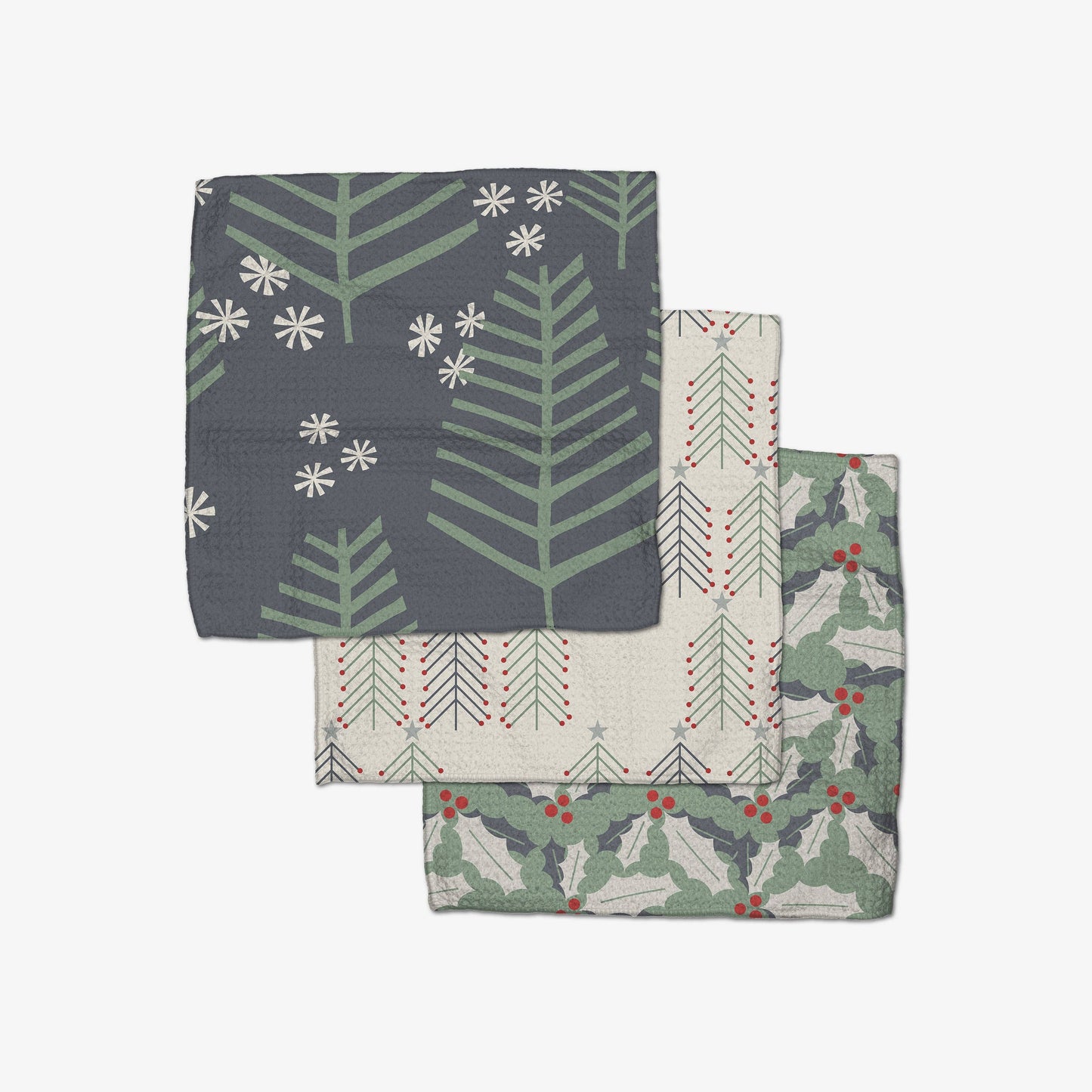 Geometry - Winter Wonderful Dishcloth Set