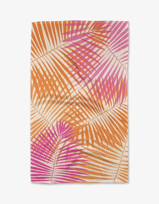 Geometry - Pink Fronds