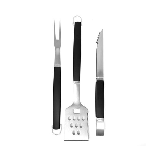 Stainless Steel BBQ Tool Set - 3 PC