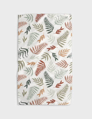 Geometry - Forest Floor Ferns Kitchen Tea Towel