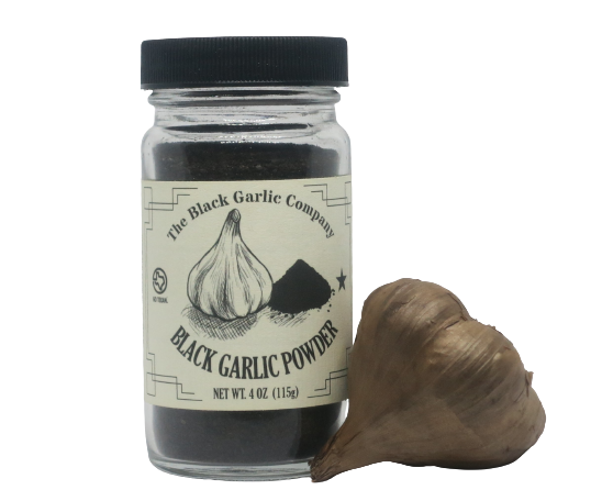 
            
                Load image into Gallery viewer, The Black Garlic Company - Black Garlic Powder 4 oz
            
        